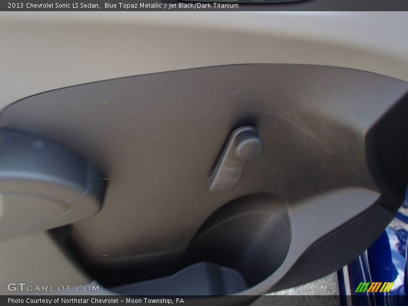 Blue Topaz Metallic / Jet Black/Dark Titanium 2013 Chevrolet Sonic LS Sedan