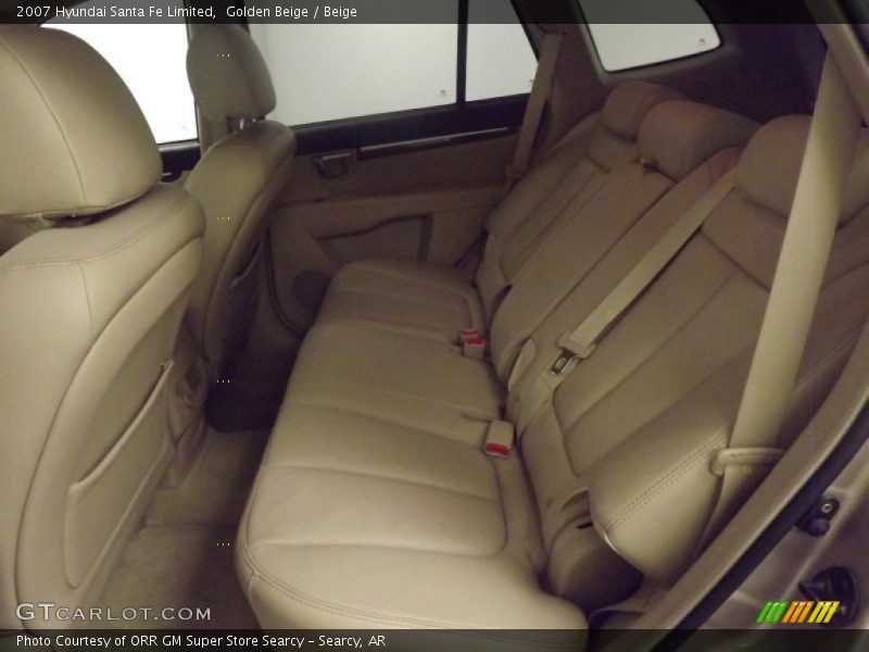 Golden Beige / Beige 2007 Hyundai Santa Fe Limited