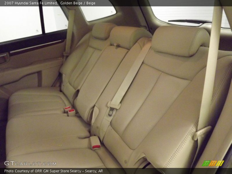Golden Beige / Beige 2007 Hyundai Santa Fe Limited