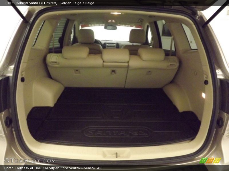 Golden Beige / Beige 2007 Hyundai Santa Fe Limited