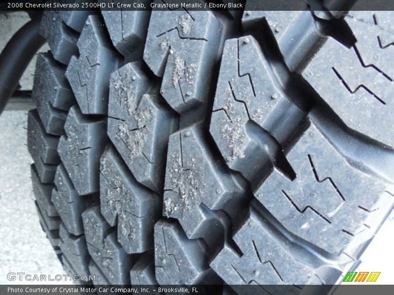 Graystone Metallic / Ebony Black 2008 Chevrolet Silverado 2500HD LT Crew Cab