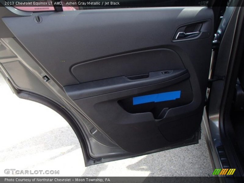 Ashen Gray Metallic / Jet Black 2013 Chevrolet Equinox LT AWD