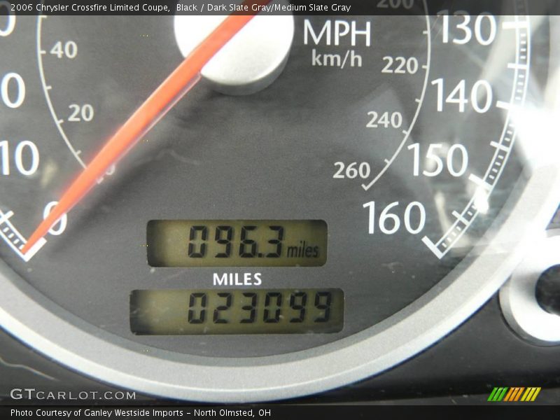 Black / Dark Slate Gray/Medium Slate Gray 2006 Chrysler Crossfire Limited Coupe