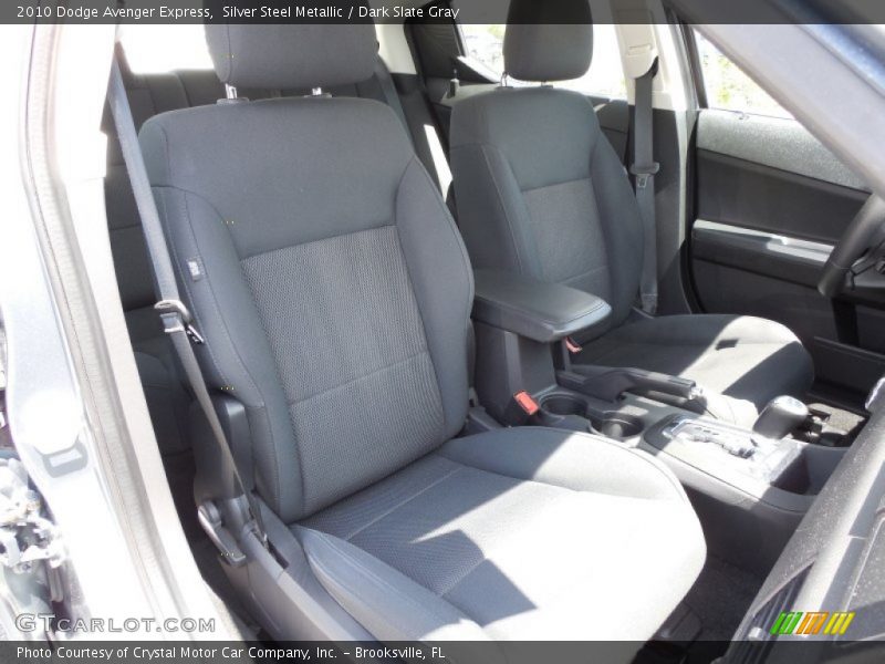 Silver Steel Metallic / Dark Slate Gray 2010 Dodge Avenger Express