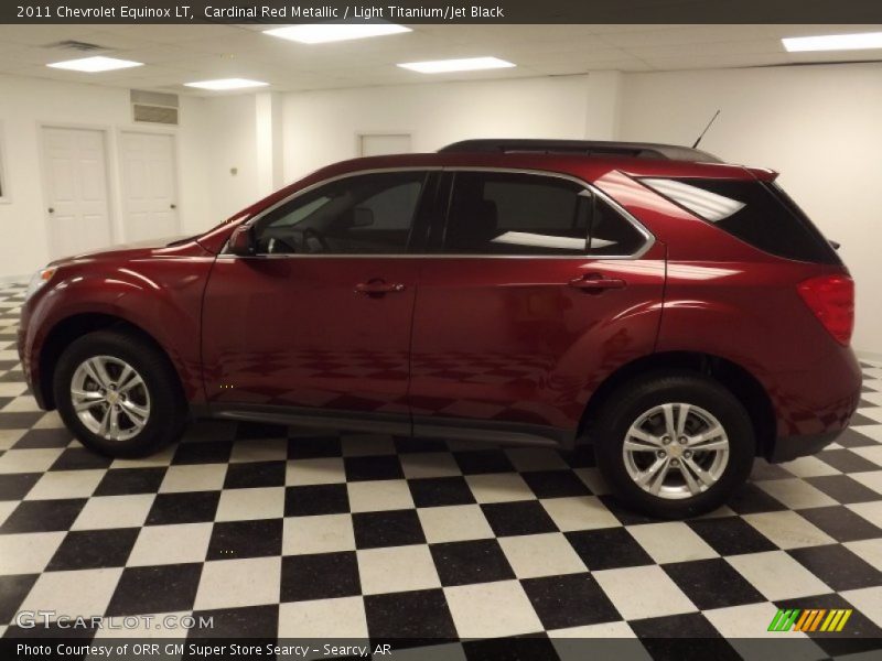 Cardinal Red Metallic / Light Titanium/Jet Black 2011 Chevrolet Equinox LT