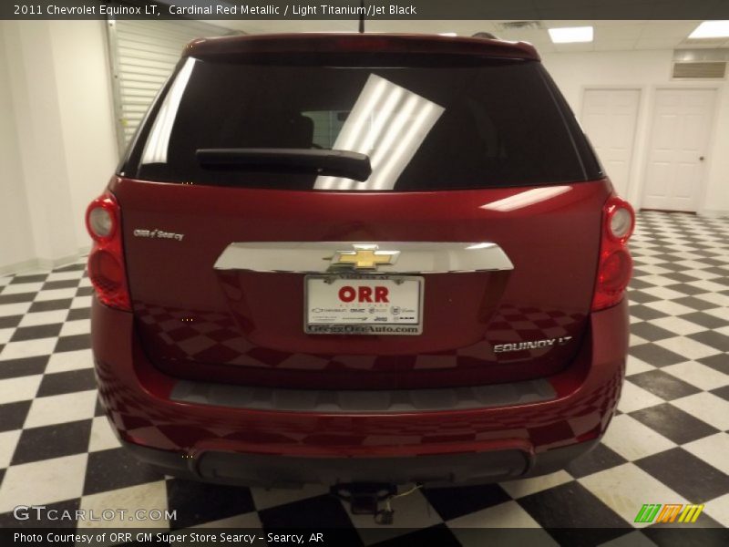 Cardinal Red Metallic / Light Titanium/Jet Black 2011 Chevrolet Equinox LT