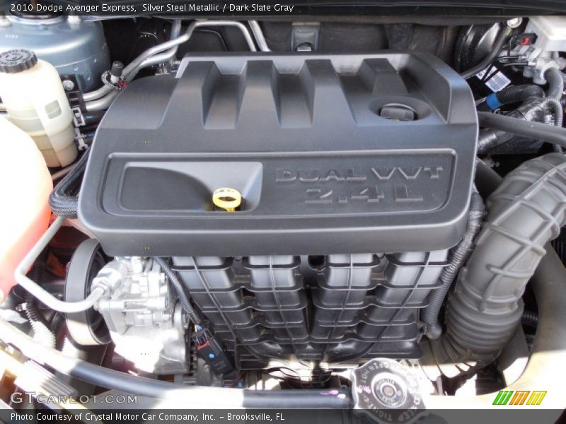 Silver Steel Metallic / Dark Slate Gray 2010 Dodge Avenger Express