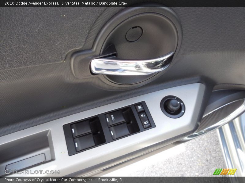 Silver Steel Metallic / Dark Slate Gray 2010 Dodge Avenger Express