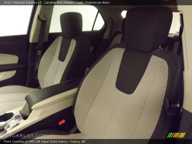 Cardinal Red Metallic / Light Titanium/Jet Black 2011 Chevrolet Equinox LT