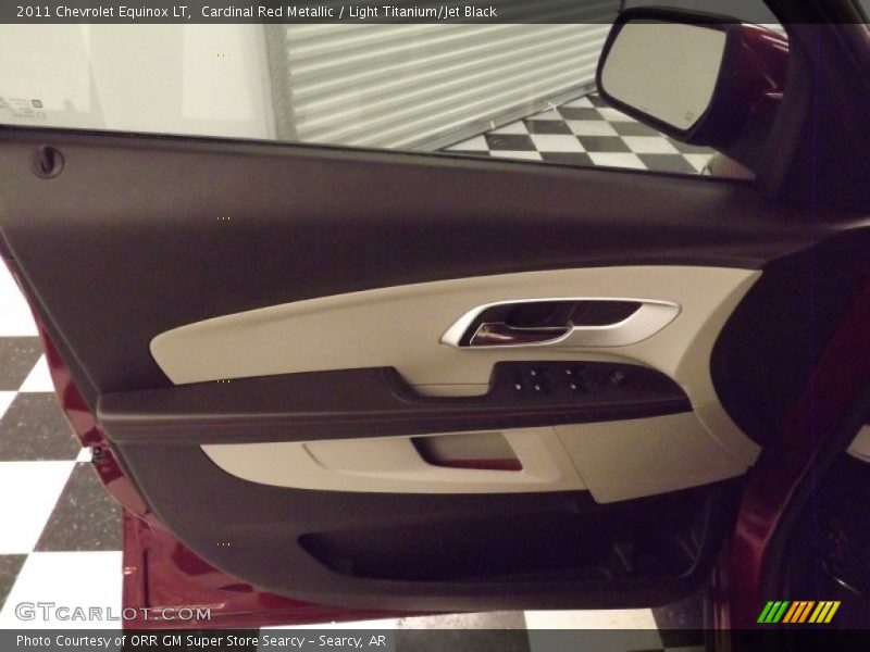 Cardinal Red Metallic / Light Titanium/Jet Black 2011 Chevrolet Equinox LT
