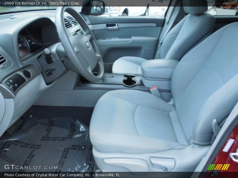  2009 Borrego LX V6 Gray Interior
