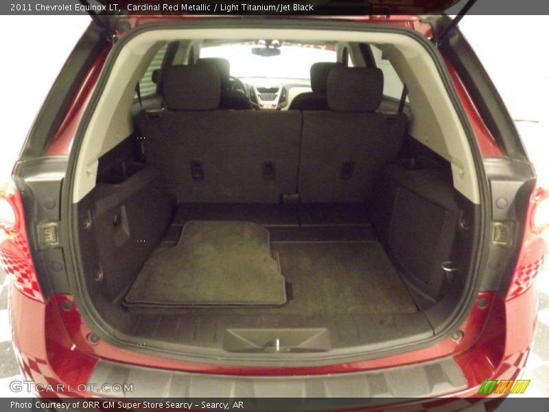 Cardinal Red Metallic / Light Titanium/Jet Black 2011 Chevrolet Equinox LT