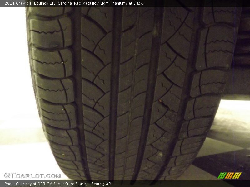 Cardinal Red Metallic / Light Titanium/Jet Black 2011 Chevrolet Equinox LT