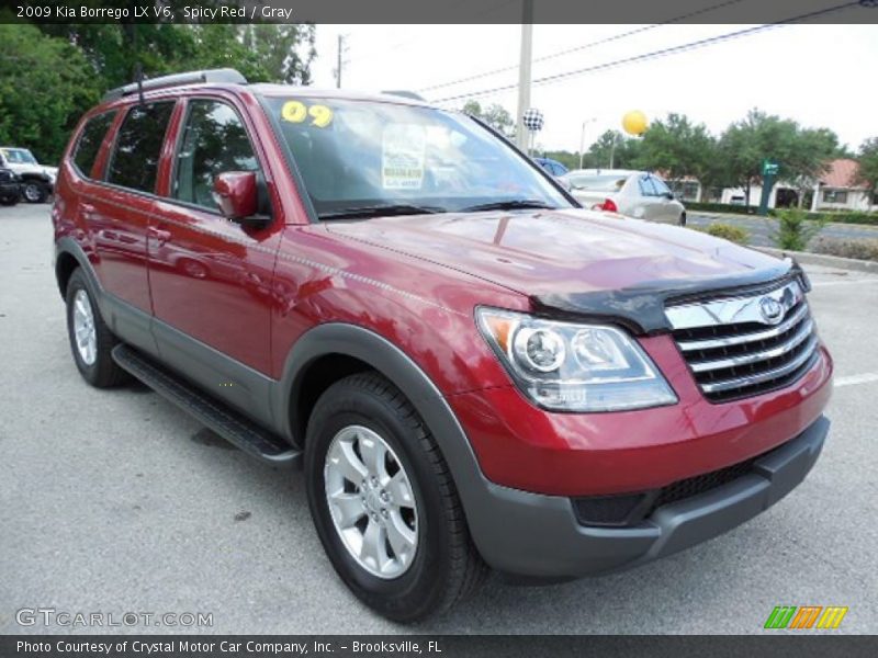 Front 3/4 View of 2009 Borrego LX V6