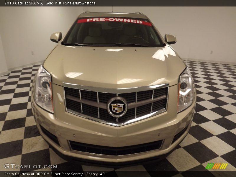 Gold Mist / Shale/Brownstone 2010 Cadillac SRX V6