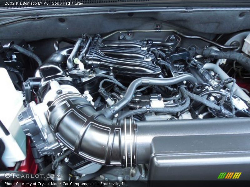  2009 Borrego LX V6 Engine - 3.8 Liter DOHC 24-Valve VVT V6