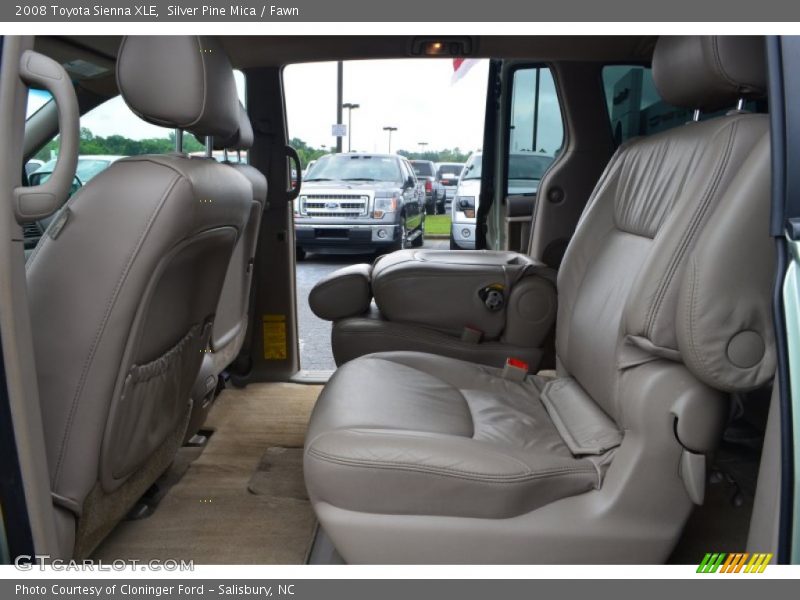 Silver Pine Mica / Fawn 2008 Toyota Sienna XLE