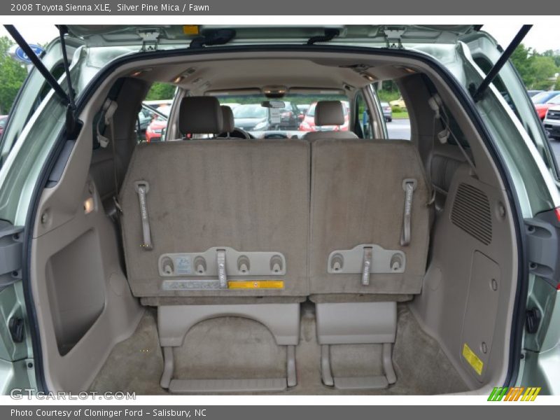 Silver Pine Mica / Fawn 2008 Toyota Sienna XLE