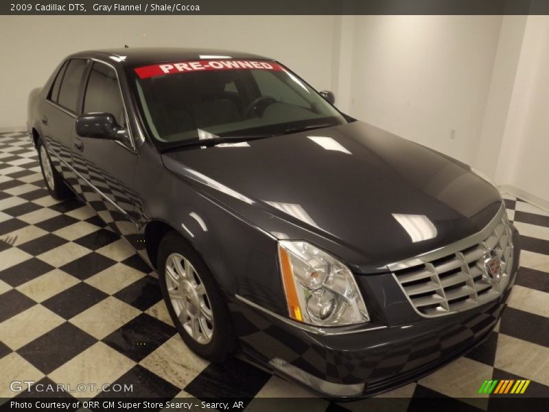 Gray Flannel / Shale/Cocoa 2009 Cadillac DTS