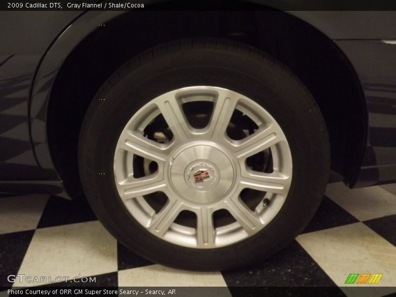 Gray Flannel / Shale/Cocoa 2009 Cadillac DTS
