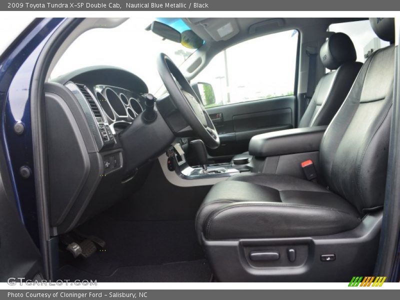  2009 Tundra X-SP Double Cab Black Interior