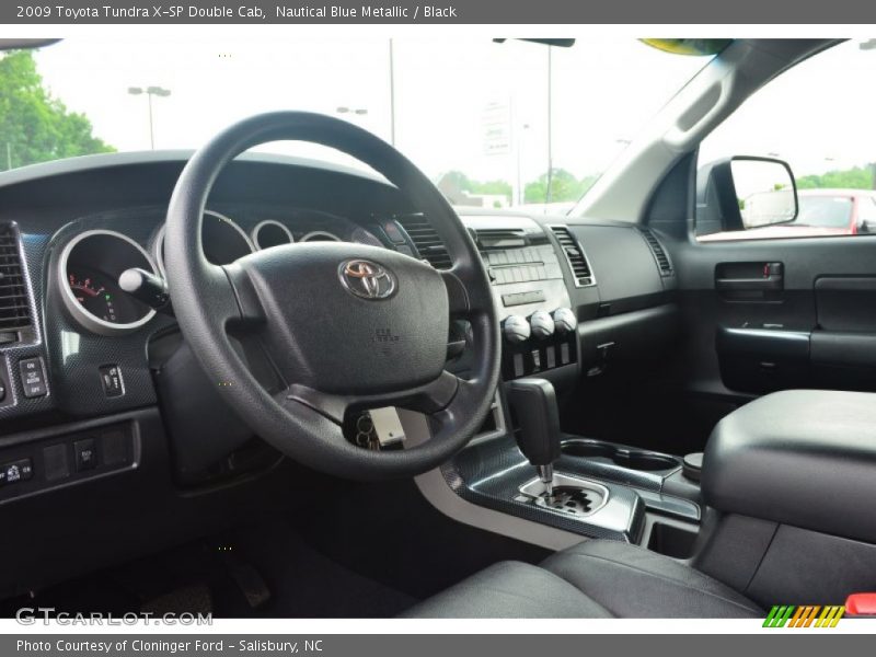Nautical Blue Metallic / Black 2009 Toyota Tundra X-SP Double Cab