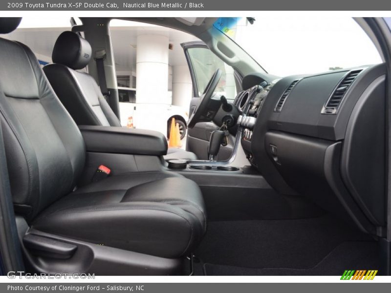 Nautical Blue Metallic / Black 2009 Toyota Tundra X-SP Double Cab