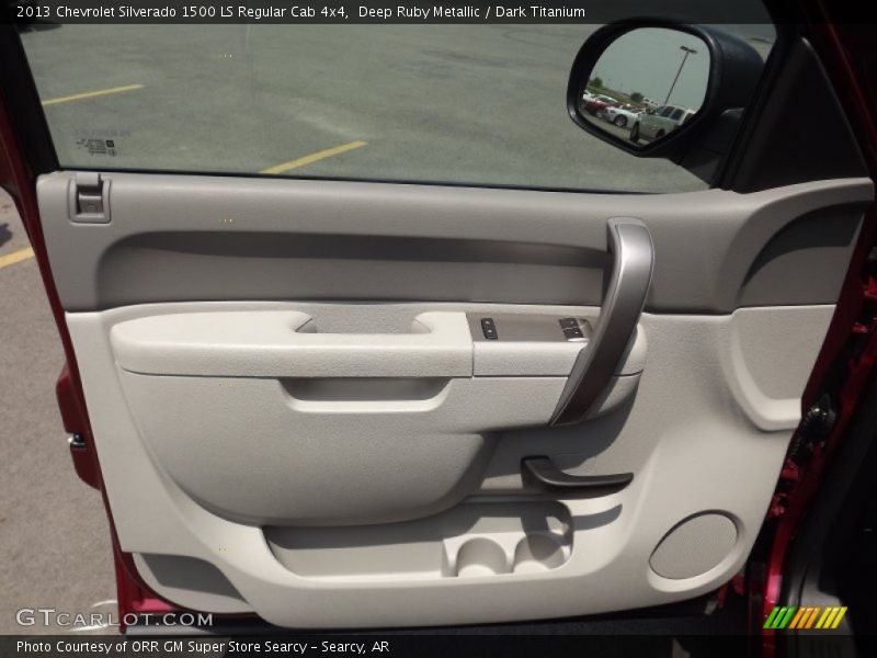 Deep Ruby Metallic / Dark Titanium 2013 Chevrolet Silverado 1500 LS Regular Cab 4x4