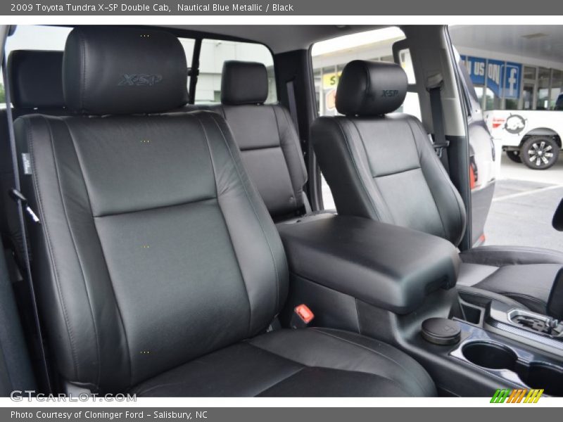 Nautical Blue Metallic / Black 2009 Toyota Tundra X-SP Double Cab