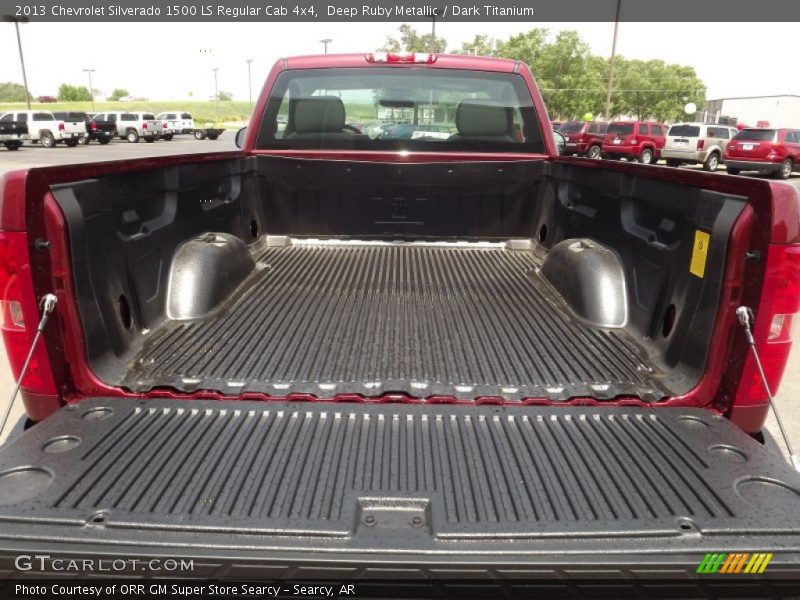Deep Ruby Metallic / Dark Titanium 2013 Chevrolet Silverado 1500 LS Regular Cab 4x4