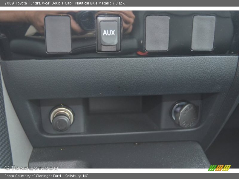 Nautical Blue Metallic / Black 2009 Toyota Tundra X-SP Double Cab