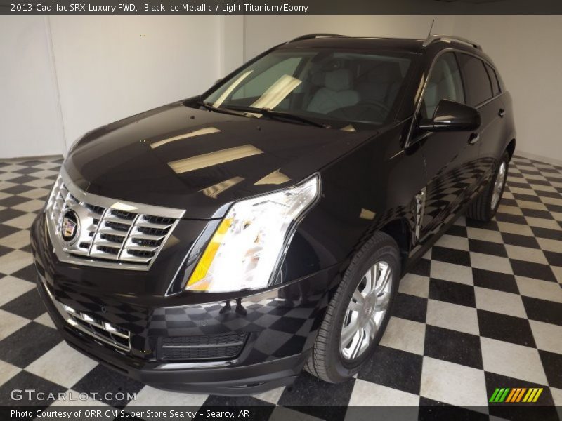 Black Ice Metallic / Light Titanium/Ebony 2013 Cadillac SRX Luxury FWD