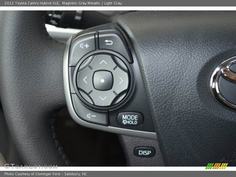 Magnetic Gray Metallic / Light Gray 2013 Toyota Camry Hybrid XLE