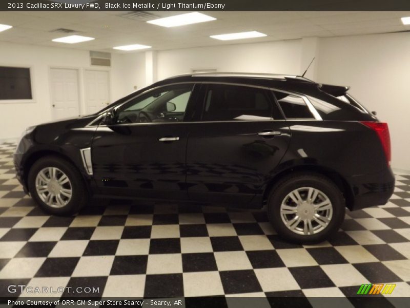Black Ice Metallic / Light Titanium/Ebony 2013 Cadillac SRX Luxury FWD