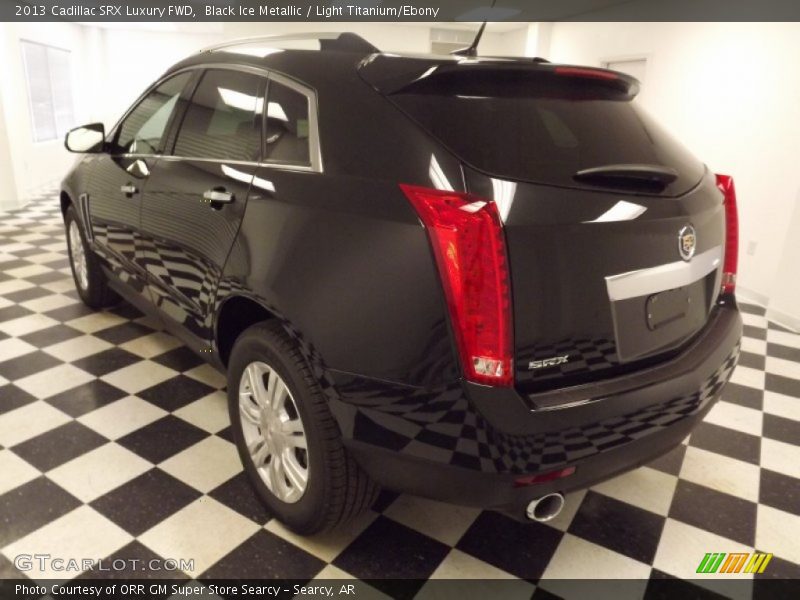 Black Ice Metallic / Light Titanium/Ebony 2013 Cadillac SRX Luxury FWD
