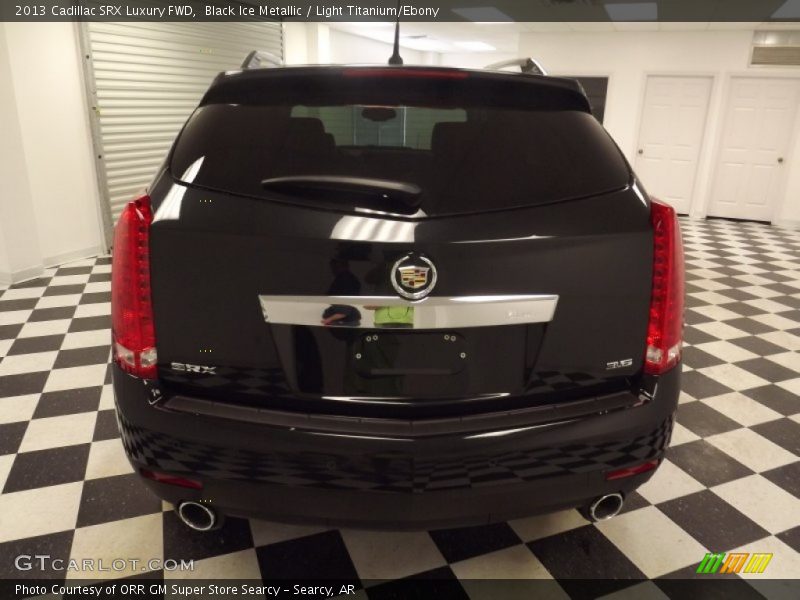 Black Ice Metallic / Light Titanium/Ebony 2013 Cadillac SRX Luxury FWD