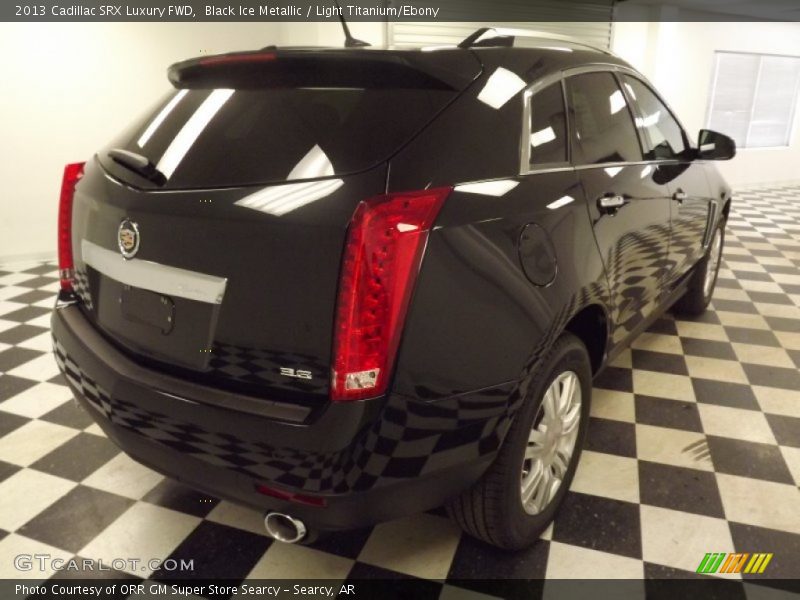 Black Ice Metallic / Light Titanium/Ebony 2013 Cadillac SRX Luxury FWD