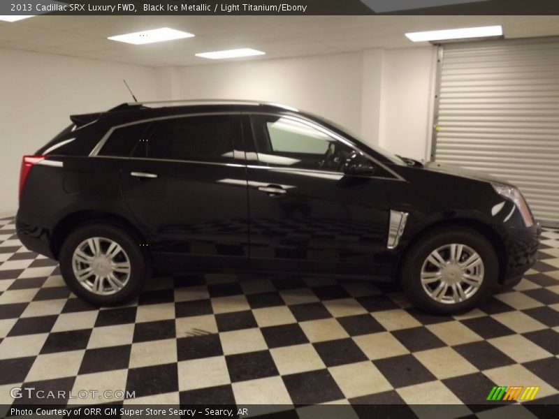 Black Ice Metallic / Light Titanium/Ebony 2013 Cadillac SRX Luxury FWD
