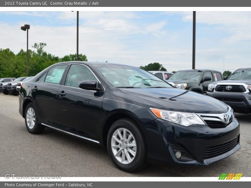 Cosmic Gray Metallic / Ash 2013 Toyota Camry LE