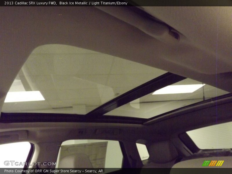 Black Ice Metallic / Light Titanium/Ebony 2013 Cadillac SRX Luxury FWD