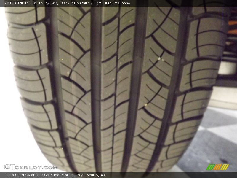 Black Ice Metallic / Light Titanium/Ebony 2013 Cadillac SRX Luxury FWD
