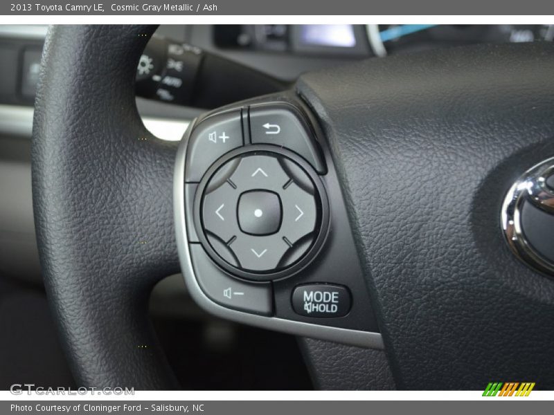 Cosmic Gray Metallic / Ash 2013 Toyota Camry LE