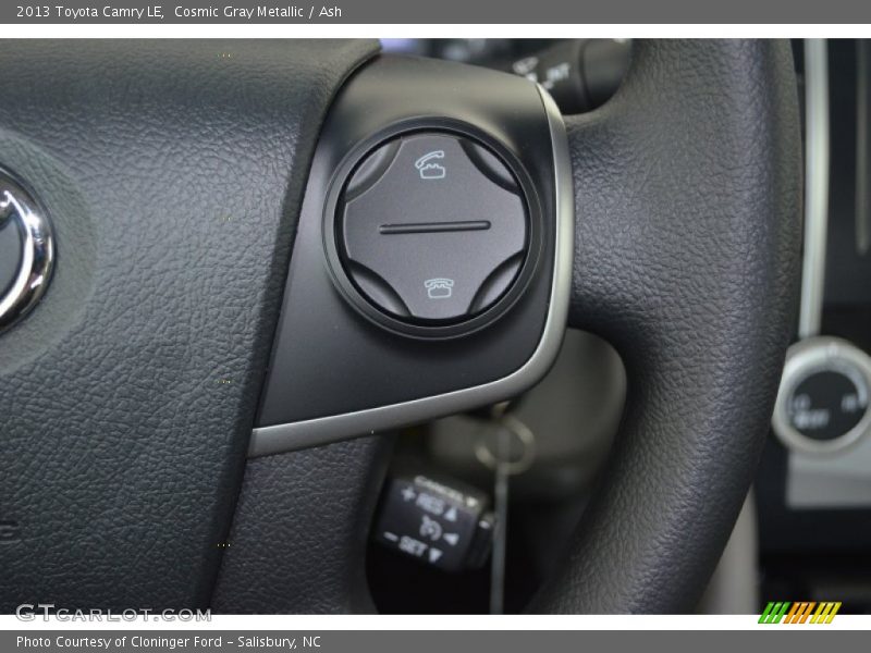 Cosmic Gray Metallic / Ash 2013 Toyota Camry LE