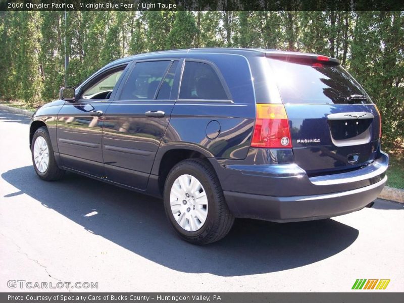 Midnight Blue Pearl / Light Taupe 2006 Chrysler Pacifica