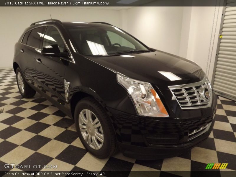 Black Raven / Light Titanium/Ebony 2013 Cadillac SRX FWD