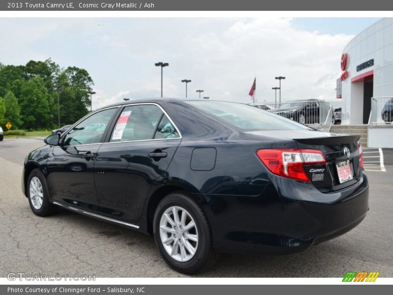 Cosmic Gray Metallic / Ash 2013 Toyota Camry LE