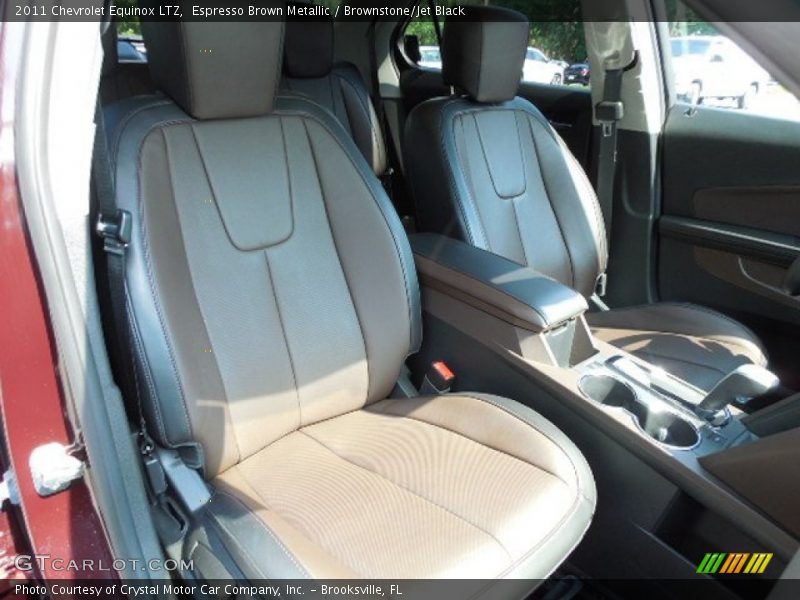 Espresso Brown Metallic / Brownstone/Jet Black 2011 Chevrolet Equinox LTZ