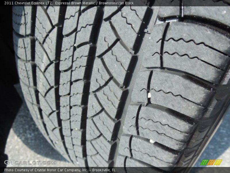 Espresso Brown Metallic / Brownstone/Jet Black 2011 Chevrolet Equinox LTZ