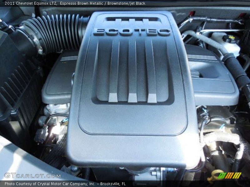 Espresso Brown Metallic / Brownstone/Jet Black 2011 Chevrolet Equinox LTZ
