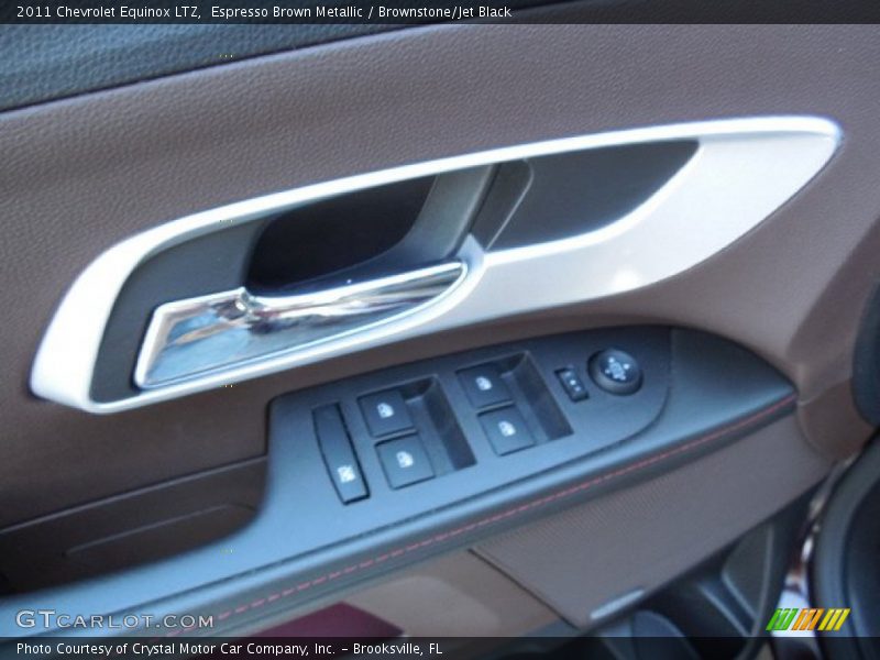 Espresso Brown Metallic / Brownstone/Jet Black 2011 Chevrolet Equinox LTZ